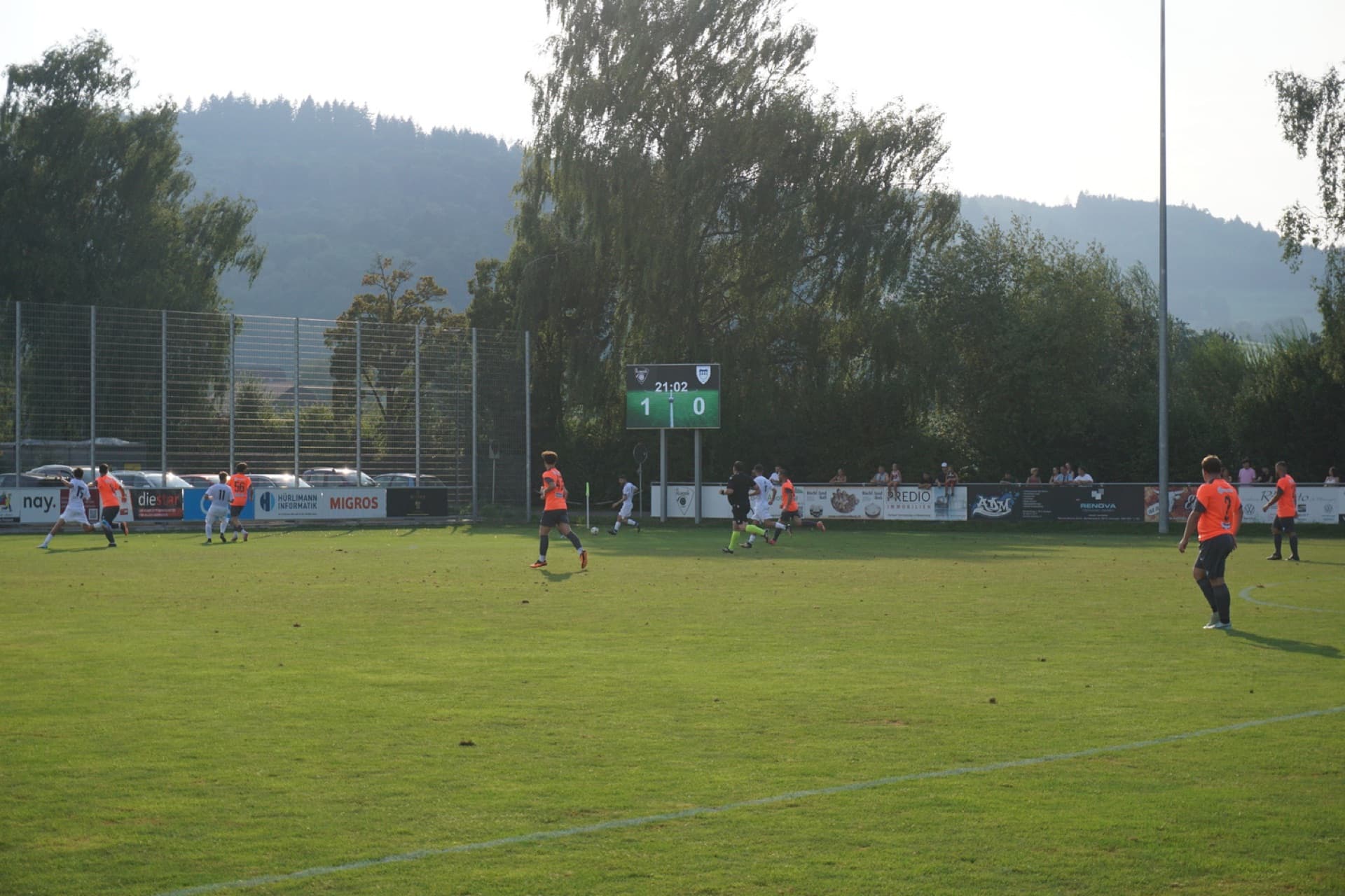 FC Villmergen LED Scoreboard LED-Scoreboard mit LemonScore Software beim FC Villmergen